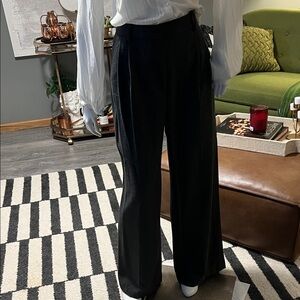 Zara Black Wide Leg Pants
